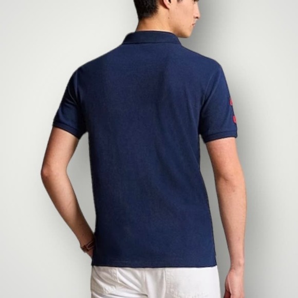 Polo Ralph Lauren Triple Pony Men's Polo Shirt Large - Picture 5 of 6